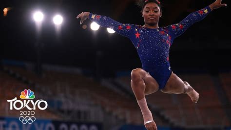 Simone Biles Flies Right Off Floor Surface During Qualifying Routine