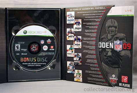 CollectorsEdition Org Madden NFL 2009 20th Anniversary Collectors