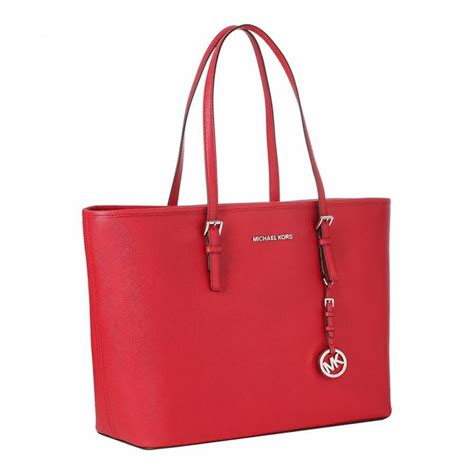 Red Leather Tote Bag Leather Leather Tote Bag Bags
