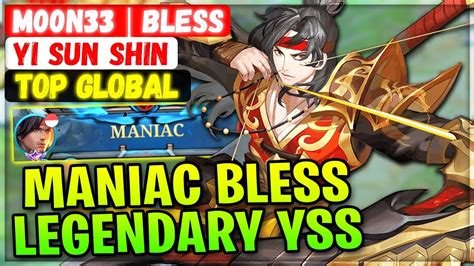 Maniac Bless Legendary Yss Top Global Yi Sun Shin M N Bless