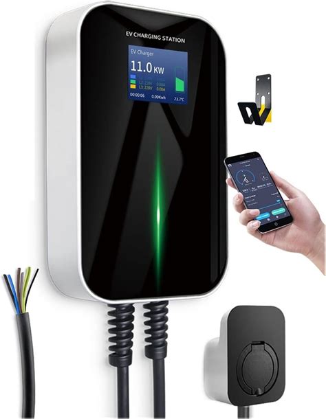 Ev Charger Electric Vehicle Charging Station App Control Evse Kw