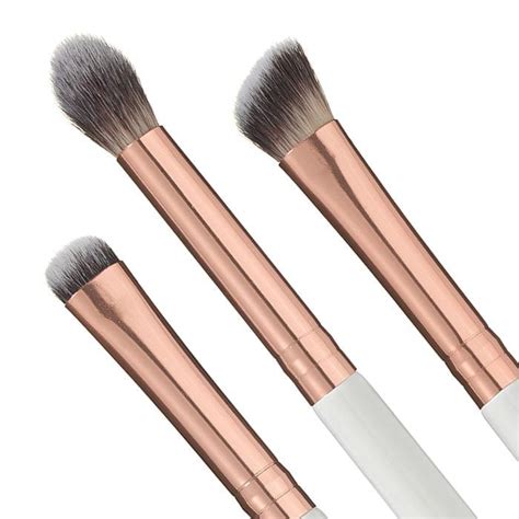 Rose Gold Eye Makeup Brush Set Vegan And Cruelty Free Lily England