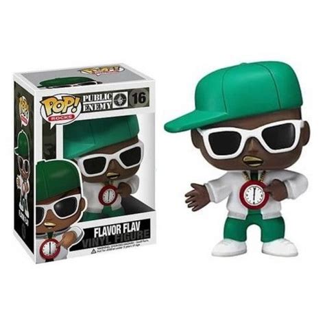 Funko Flavor Flav Cantores De Rap Rap Cantores