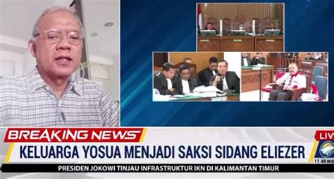 Sidang Lanjutan Bharada E Berlangsung Hening Sempat Disiarkan Tanpa