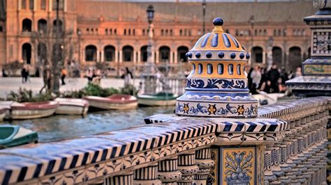 Seville Cinematic Walking Tour 4K Beautiful Art Of Ceramic Tiles