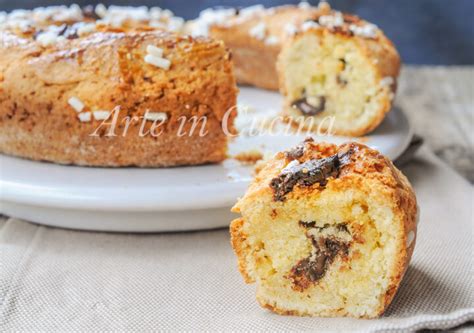 CIAMBELLA Di PASTA FROLLA Con Ricotta E Cioccolato