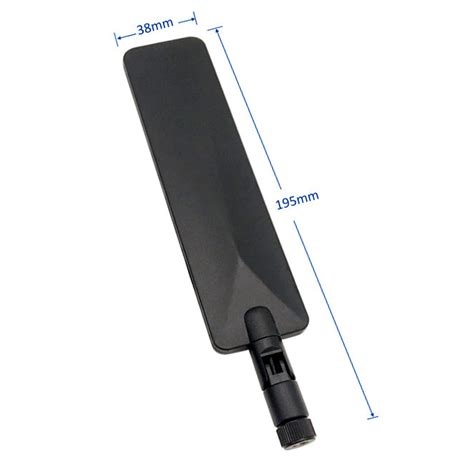 Купить 2 шт. GSM 4G 3G LTE антенны 12dBi 700-2700 Мгц SMA Male (папа ...