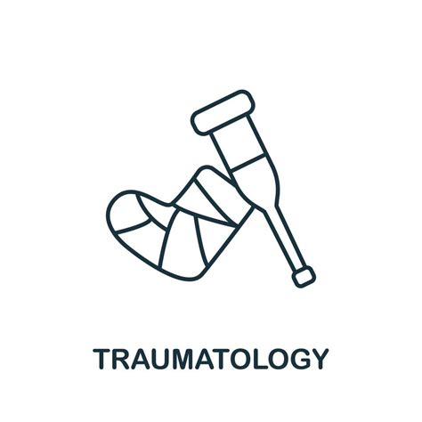 Traumatology Icon From Medical Collection Simple Line Element