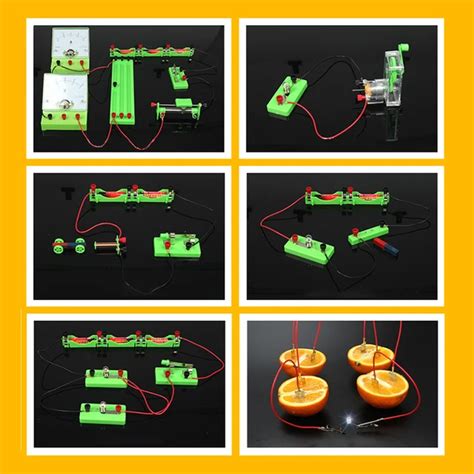 Electricity Experiment Kit Junior High School Electromagnetics Physics