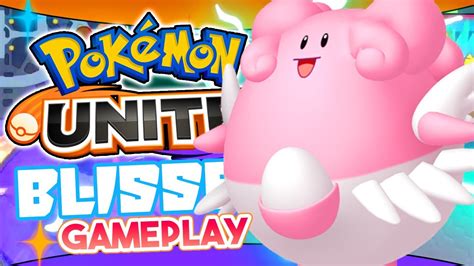 Pokemon Unite Blissey New Support Gameplay Pokemonunite Youtube