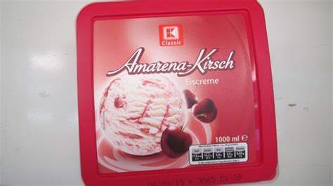 K Classic Kaufland Eiscreme Amarena Kirsch Kalorien