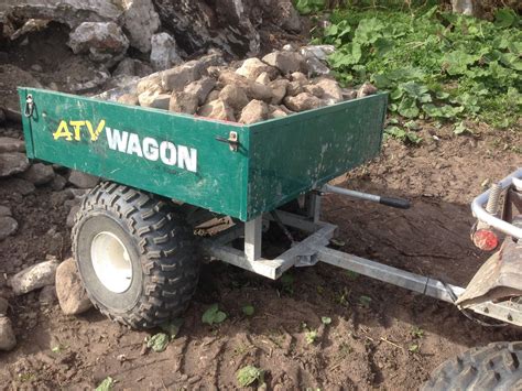 Køb Atv Wagon Ut 800 Atv Trailer En Smart Og Handy Trailer Rødkilde Atv