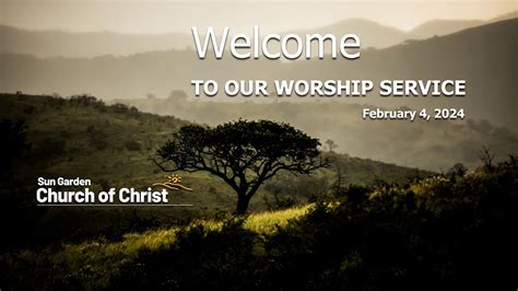 Sunday Morning Worship Services Youtube