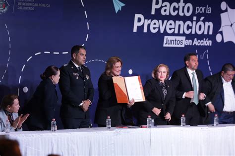 Pone en marcha Maru Campos el Pacto por la Prevención Juntos en Acción