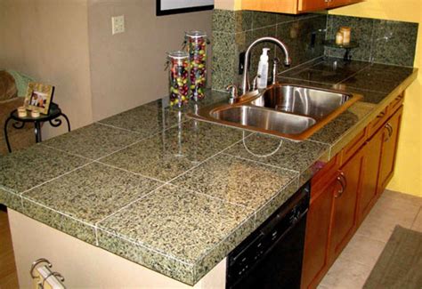 Installing Granite Tile Kitchen Countertops Things In The Kitchen