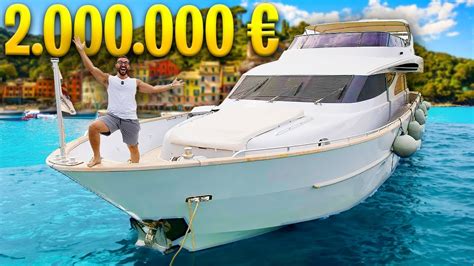 TOUR DI UNO YACHT DA 2 MILIONI DI EURO Senza Parole YouTube