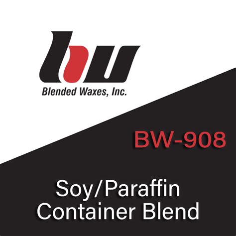 Blended Waxes Bw 908 Soyparaffin Container Wax Blend Voyageur Soap