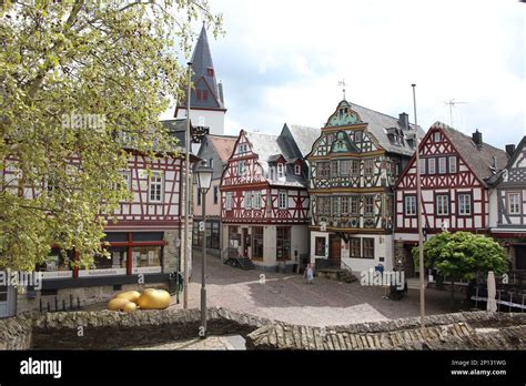 Old Town Of Idstein In Germany Stock Photo Alamy