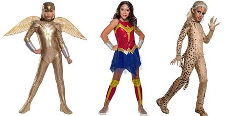 Wonder Woman 1984 Halloween Costumes Include Cheetah, Golden Armor