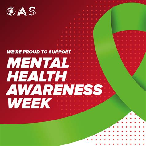 Mental Health Awareness Week 2023 And Oas