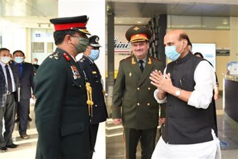 Defence Minister Rajnath Singh reaches Russia for SCO meet