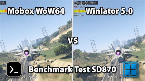 Mobox Vs Winlator GTA V Test SD870 YouTube