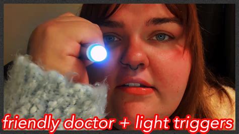 Asmr Doctor Eye Exam Roleplay Light Triggers Up Close Whispers