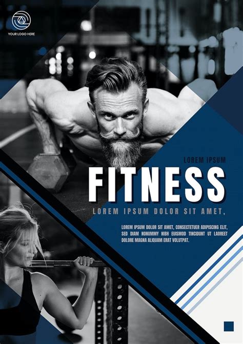 Fitness And Exercise Poster Design Vector Free Image By Rawpixel