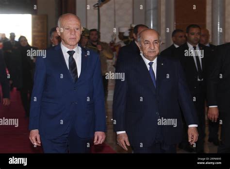 President Abdelmadjid Tebboune Hi Res Stock Photography And Images Alamy