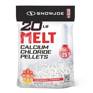 Snow Joe Lb Pure Calcium Chloride Ice Melt Pellets Melt Cpp