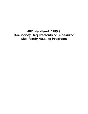 Fillable Online Portal Hud Housing Subsidy Programs Requirements