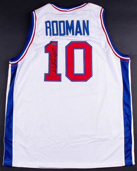 Dennis Rodman Signed Pistons Jersey (TriStar) | Pristine Auction