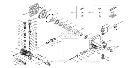 Northstar 990991G Parts Diagram For Pump Exploded View Cat 4DNX