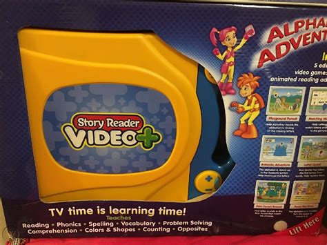 Story Reader Video Plus Video Game Console System New Sealed