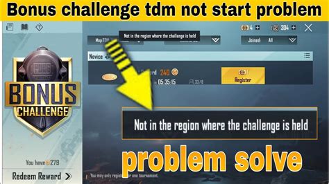 Bonus Challenge Tdm Not Start Problem Solve Bonus Challenge Tdm Problem