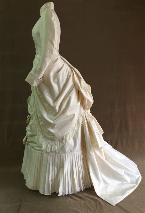 Victorian Dress 1880 Day Dress Etsy