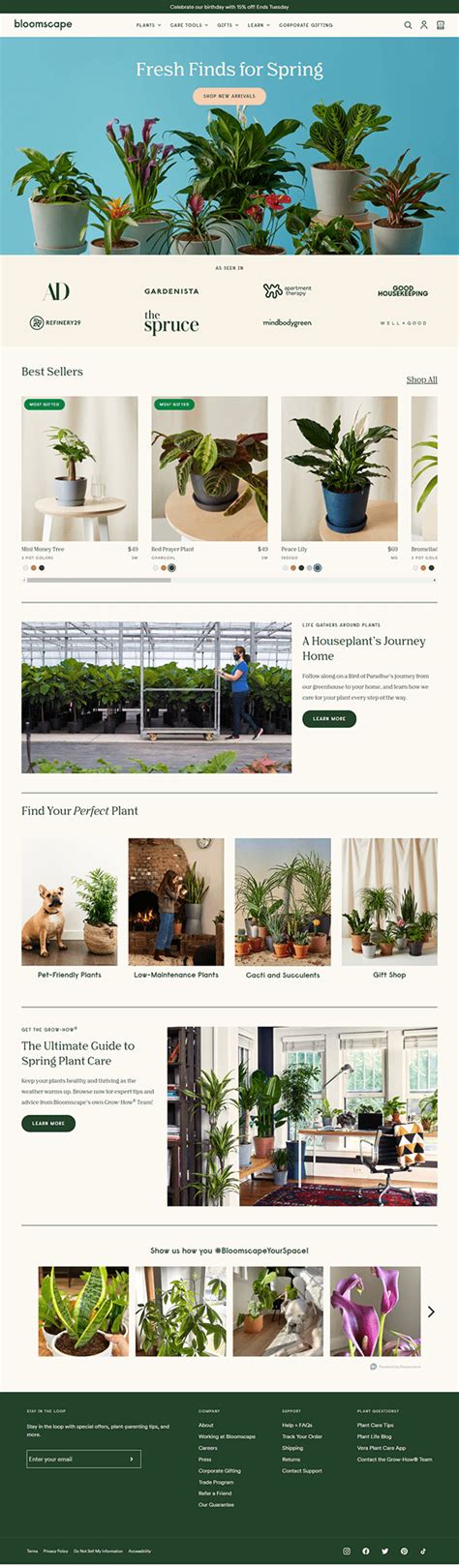 Plants ECommerce Website On Behance