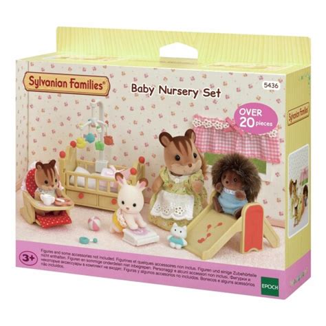 Juguete Set De Guardería Sylvanian Families Niños Muñeco — Atrix