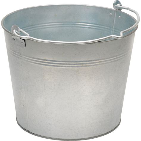 Vestil Galvanized Steel Bucket — 3 14 Gallons 28 Lb Capacity Model Bkt Gal 325 Northern