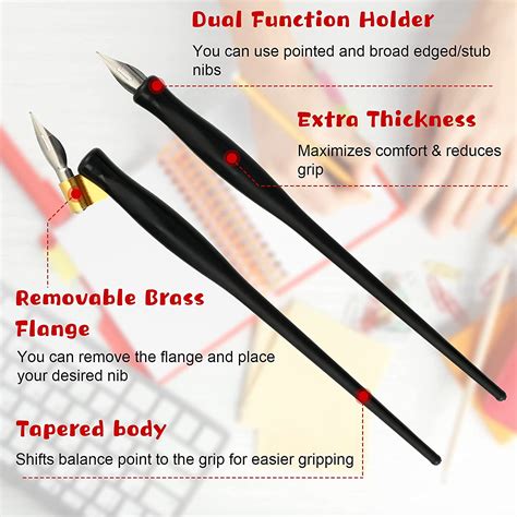 Buy Oblique Calligraphy Dip Pen Set Include In Calligraphy Oblique