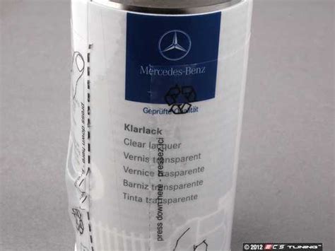 Genuine Mercedes Benz - 00098630509744 - Metallic Touch-Up Paint Kit - (NO LONGER AVAILABLE)