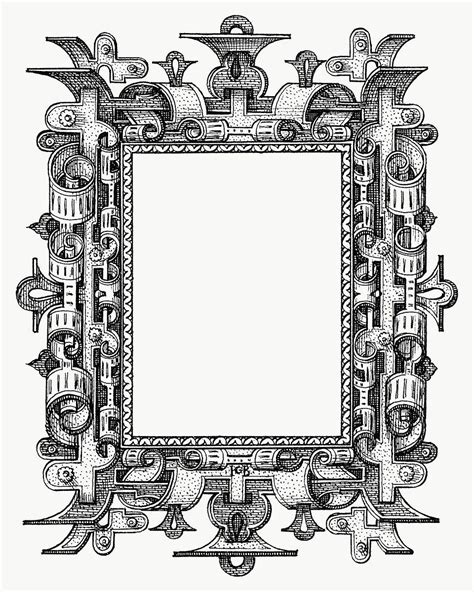 Download Premium Png Of Png Medieval Frame Transparent Background By