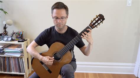 Lesson Classical Guitar Scales Five Major Scale Patterns Over The