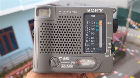 Radio Sony Icf B50 Tất Cả Hoạt động Tốt Giá Và Chi Tiết ở Video Test