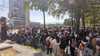 UNAM Estudiantes de la FAD protestan en Rectoría Grupo Milenio