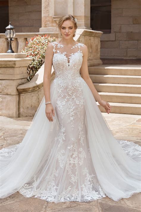 Illusion Neckline Wedding Dresses Sophia Tolli