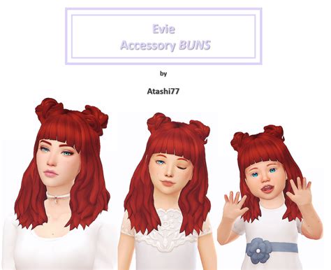 Sims 4 Accessory Bangs Krlalar