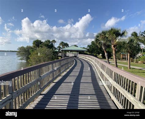 May, 2022, Boardwalk, Manatee Sanctuary Park, Cape Canaveral, Brevard ...