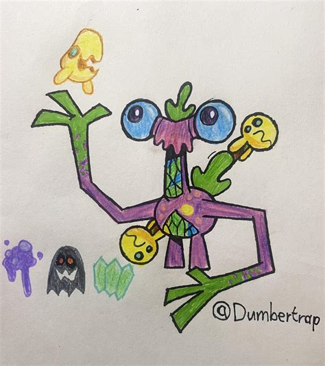 I made this drawing Monster from Ethereal Workshop : r/MySingingMonsters