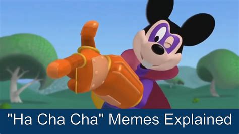 What Is Mortimer Mouse's 'Ha Cha Cha'? The 'Mickey Mouse Clubhouse' Meme That's ... | Know Your Meme